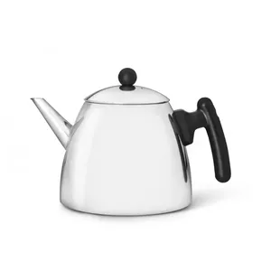 Single teapot Bredemeijer Classic 1200 ml Black Stainless steel