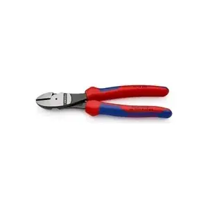 Кусачки боковые Knipex Side Cutter 74 02 200 SB — 200 мм, эргономичные рукояти
