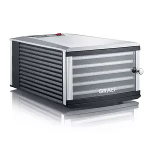 Toaster Graef DA 506 Black/Silver — 630 W, 230 V, 50 Hz, 330×475×220 mm