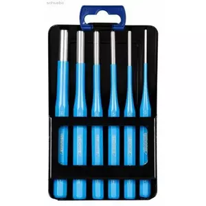 Splint Driver Set Gedore 316 D, 6 pcs — Gedore splint drivers set, durable steel construction