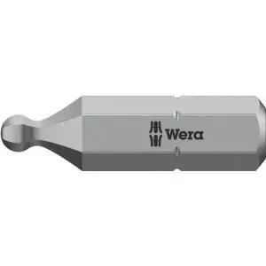 Hex Bit Wera 842/1 5 mm, alloy tool steel, hardness D 6.3