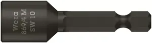 Nut driver bit Wera 05060431001, hex shank 1/4" (6.3 mm), length 50 mm, 1 piece