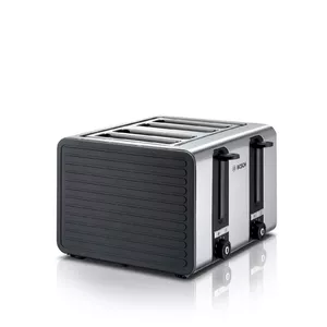 Toasteris Bosch TAT7S45 4 šķēles 1800 W Melns Nerūsējošā tērauda