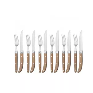 Flatware Set WMF 1280636046 12 pcs Brown Metallic