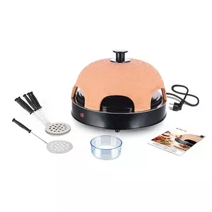 Emerio PO-115984 picu panna un krāsns 6 pica (-s) 1200 W Melns, Oranžs