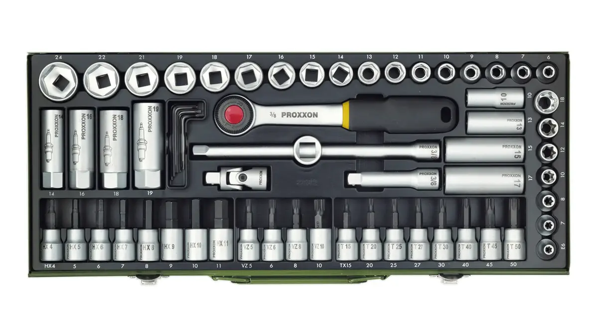 Tool set Proxxon 23112 — 65 pieces Photo 2