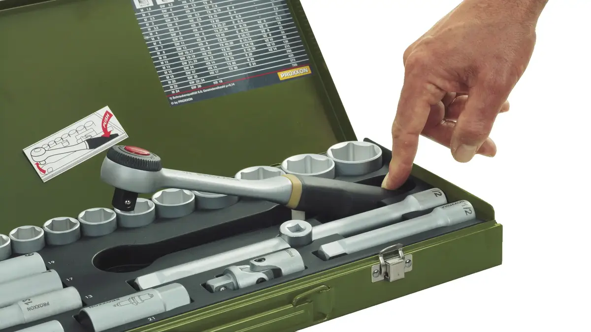 Tool set Proxxon 23112 — 65 pieces Photo 3