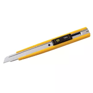 Utility Knife C.K Tools T0951 Grey Yellow Snap-off Blade Knife
