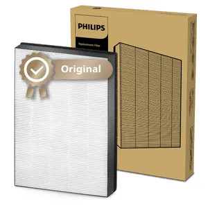Philips 2000 series FY2422/30 NanoProtect HEPA replacement filter for air purifiers with 99.97% efficiency
