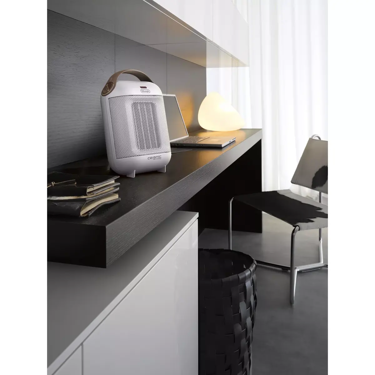 Ventilatora elektriskais sildītājs De’Longhi Capsule HFX30C18.IW Photo 3