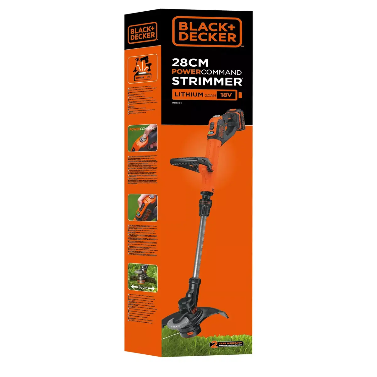 Косилка Black & Decker STC1820CM-QW Photo 8