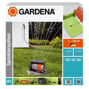 Пульсирующий водяной распылитель Gardena OS 140 8221-20