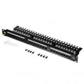 Patch panel NETRACK 104-01 1U 24x RJ-45 Photo 5