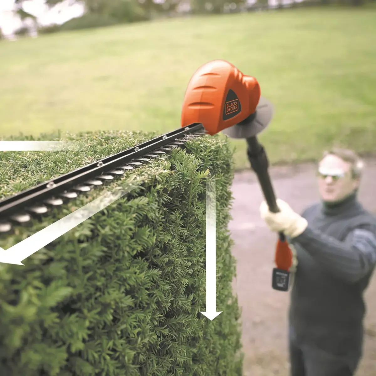 Ножницы для живой изгороди Black & Decker GTC1843L20-QW Photo 3