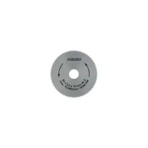 Circular saw blade Proxxon 28011 for precision cutting, metal-compatible, 28 mm bore