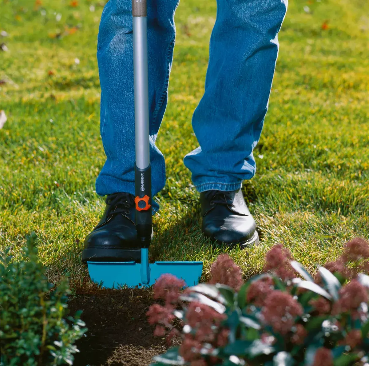 Manual lawn edger Gardena Combisystem Lawn Edge Trimmer Photo 2