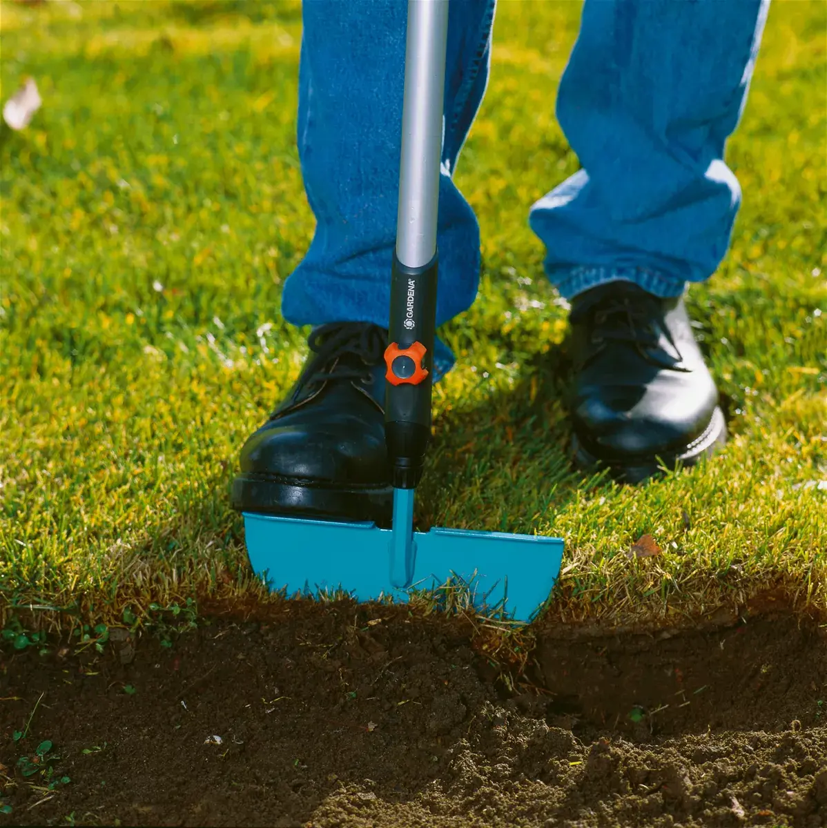 Manual lawn edger Gardena Combisystem Lawn Edge Trimmer Photo 3