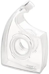 Roku lentu turētājs Tesa Handabroller Easy Cut® tukšs priekš ruļļiem līdz 19 mm x 10 m caurspīdīgs, 1 gab.