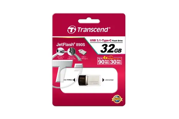 USB zibatmiņa Transcend 32GB JetFlash 890 Photo 2