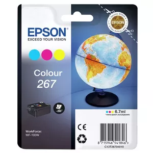 Картридж Epson 267 Три цвета Cyan Magenta Yellow