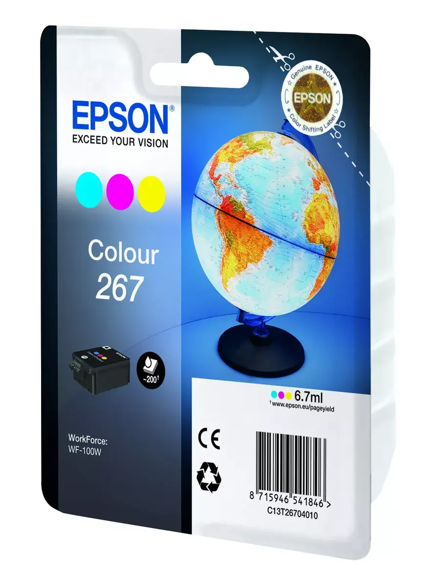 Kārtridžs Epson 267 Trīs krāsas Cyan Magenta Dzeltena Photo 2
