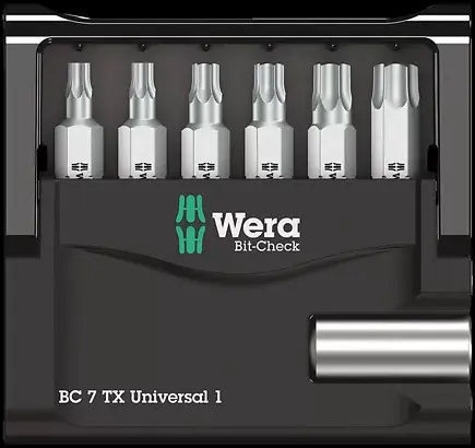 Screwdriver Bit Set Wera 05056294001 Photo 2