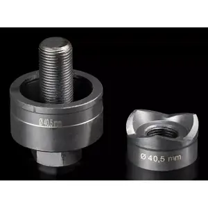 Korpusa aksesuārs Rittal AS 4055.240 metālisks — apaļais tērauda lokšņu perforators Ø 40,5 mm