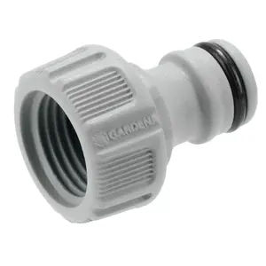Tap Connector GARDENA 18200-20 — garden tap adapter for hose connection, quick-fit coupling