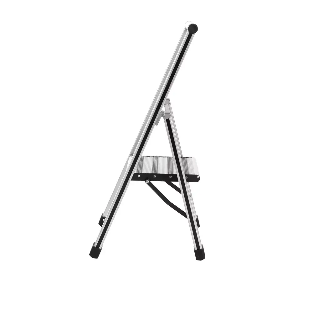 Household ladder WENKO Aluminium design folding stepladder 1-step Photo 4