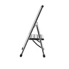 Household ladder WENKO Aluminium design folding stepladder 1-step Photo 4