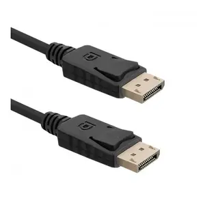 DisplayPort cable QOLTEC 2 m — DisplayPort to DisplayPort, black