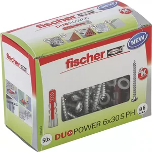 Анкер расширительный Fischer DUOPOWER 6 x 30 PH LD