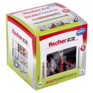 Анкер расширения Fischer DUOPOWER 6 x 50 S LD
