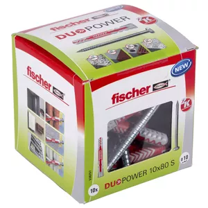 Fischer DUOPOWER 10 x 80 S LD Izplešanās enkurs 80 mm