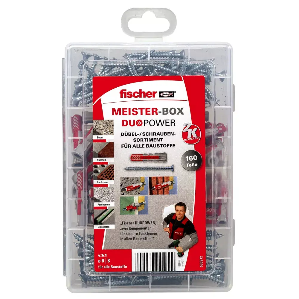 Paplašinājuma enkurs Fischer MEISTER-BOX DUOPOWER Photo 4
