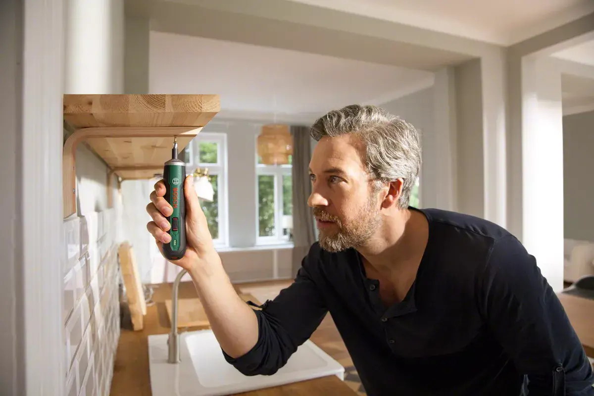 Electric Screwdriver Bosch PushDrive Green Photo 4