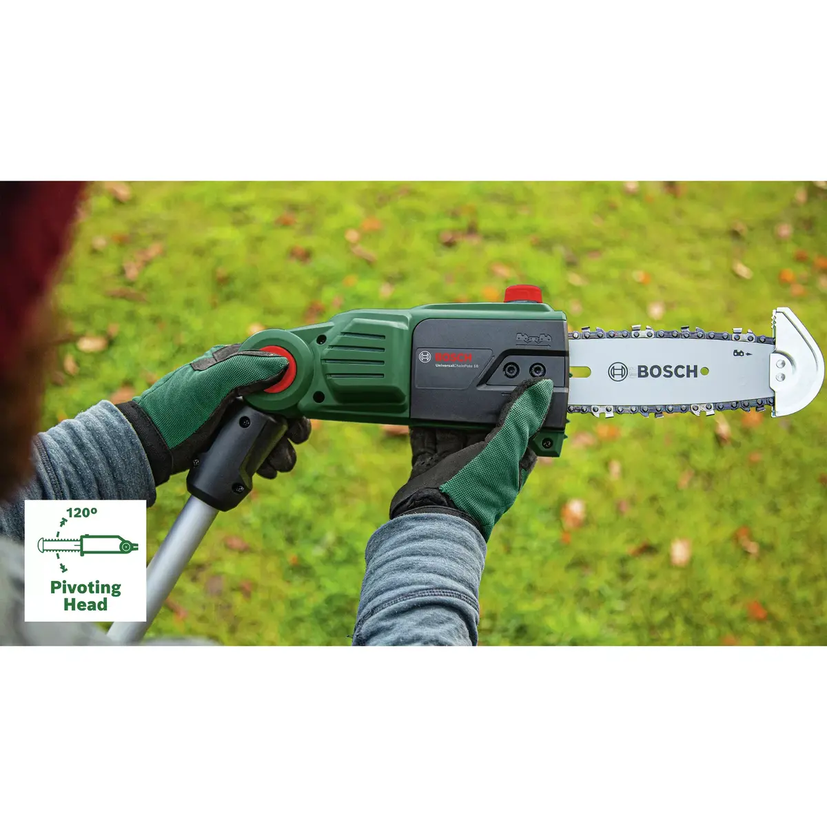 Zāģis Bosch UniversalChainPole 18 Photo 6