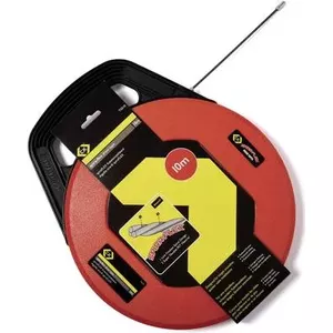 Mērlente c.k tools SPIRA-Flex Tape 10 m T5510 — elastīga tērauda lenti, kompakts korpuss