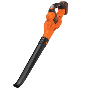 Cordless Leaf Blower Black & Decker GWC1820PCB-XJ 209 km/h