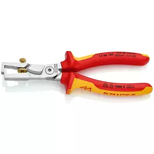 Kombinētais rīks Knipex StriX 13 66 180 Sarkans Dzeltens 180mm 210g