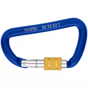 Locking carabiner Knipex 00 50 03 T BK