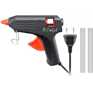 Hot glue gun Fixpoint 59176 for 11–12 mm sticks, 20 W, black, 16 g/min output