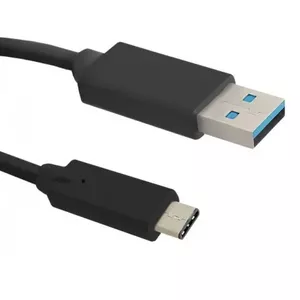 Qoltec 1.5m USB 3.1 C - USB 3.0 A USB kabelis 1,5 m USB 3.2 Gen 1 (3.1 Gen 1) USB A USB C Melns