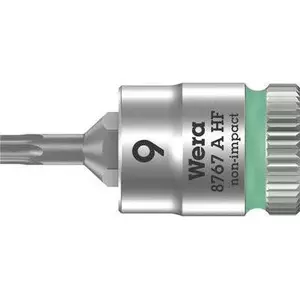 Торкс бит насадка Wera 05003361001 8767 A HF 1/4" привод TX 9 x 28 мм