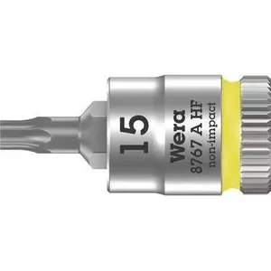 Uzgriežņu uzgali ar noturēšanas funkciju Wera 05003363001 TX 15 x 28 mm