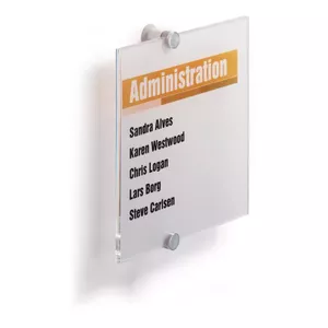 Indoor decorative plaque Durable 482419 — Durable brand, model 4824-19, indoor use