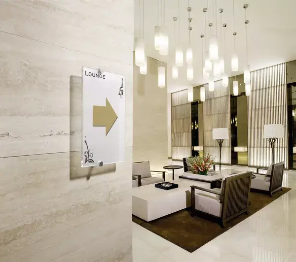 Durable Crystal Sign A4 прозрачный держатель Photo 3