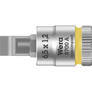 Bit Socket Wera Zyklop 1/4" 1.2 x 6.5 x 28 mm
