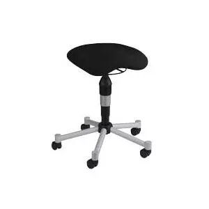 Taburete Topstar Balance 20 — ergonomisks sēdēšanas/stāvēšanas risinājums, melns