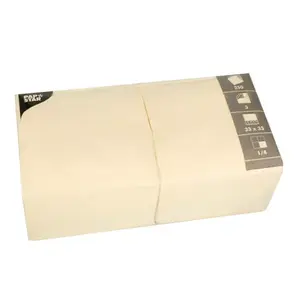 Paper Napkins Papstar 12478 Cream Tissue Paper 250 pcs